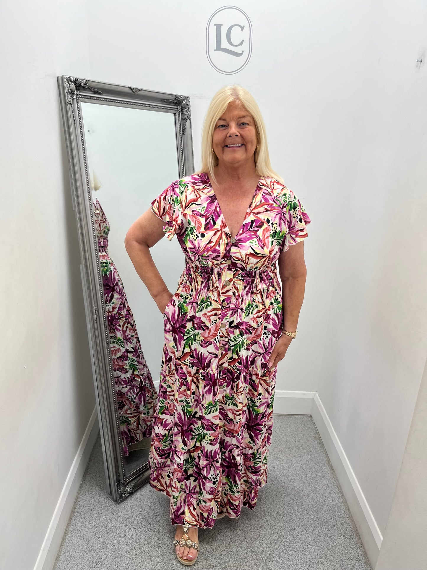 Alexandra Pink Dress