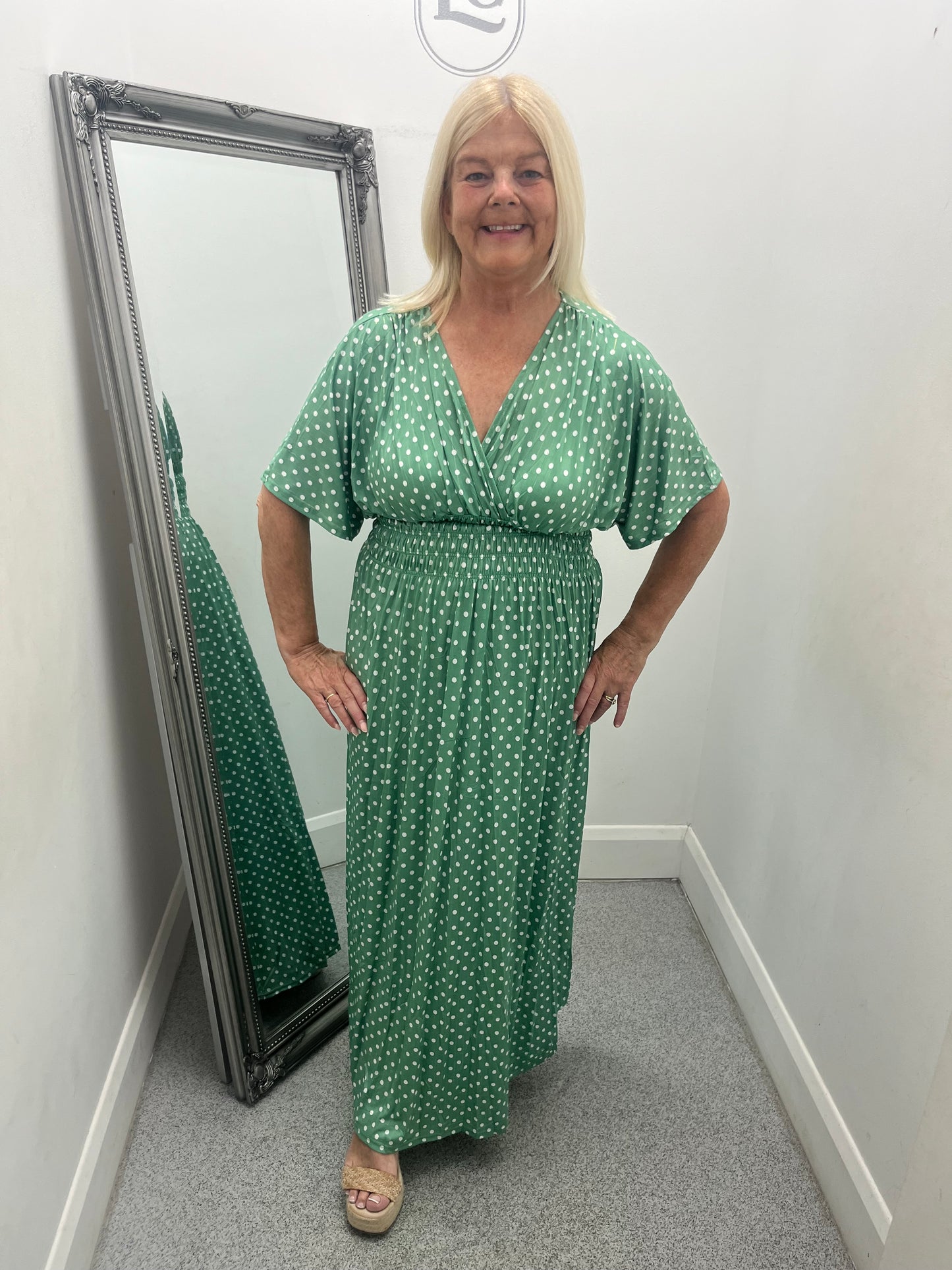 Polka Dot Maxi Dress in 6 colours