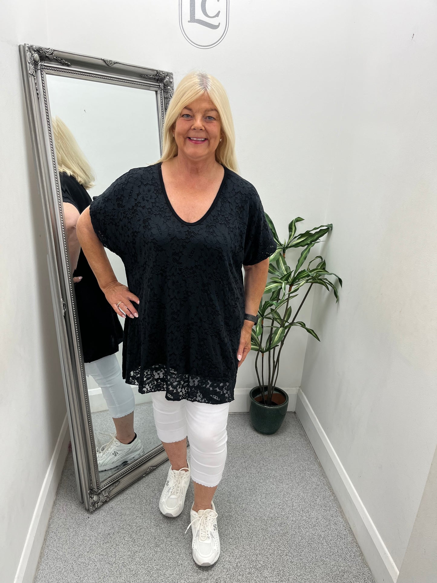Lace Front Top