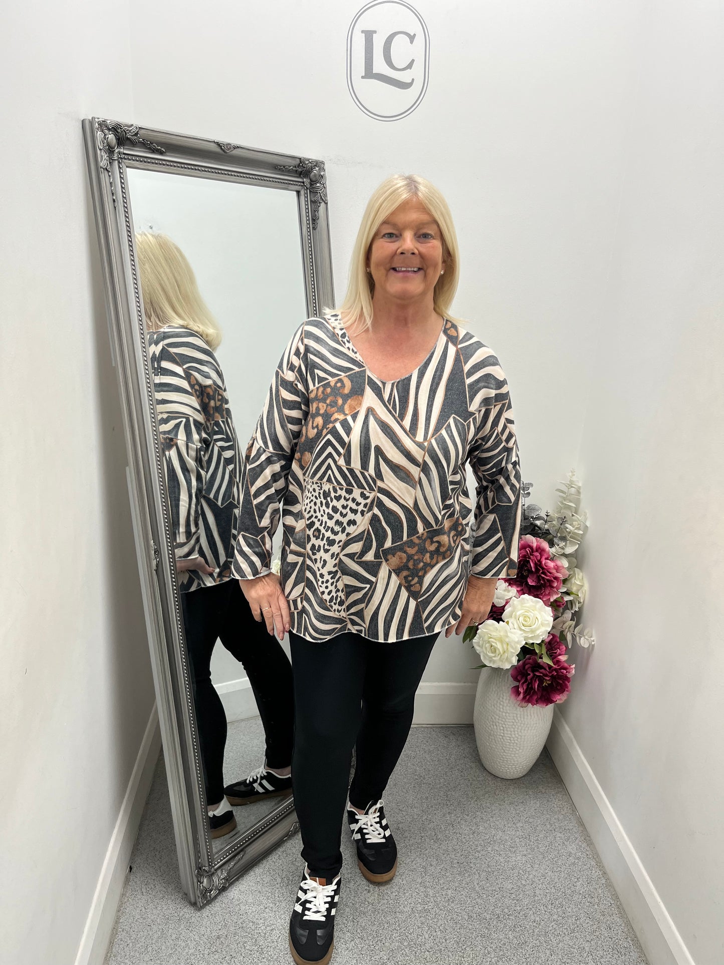 Aztec Printed Top in 6 colours