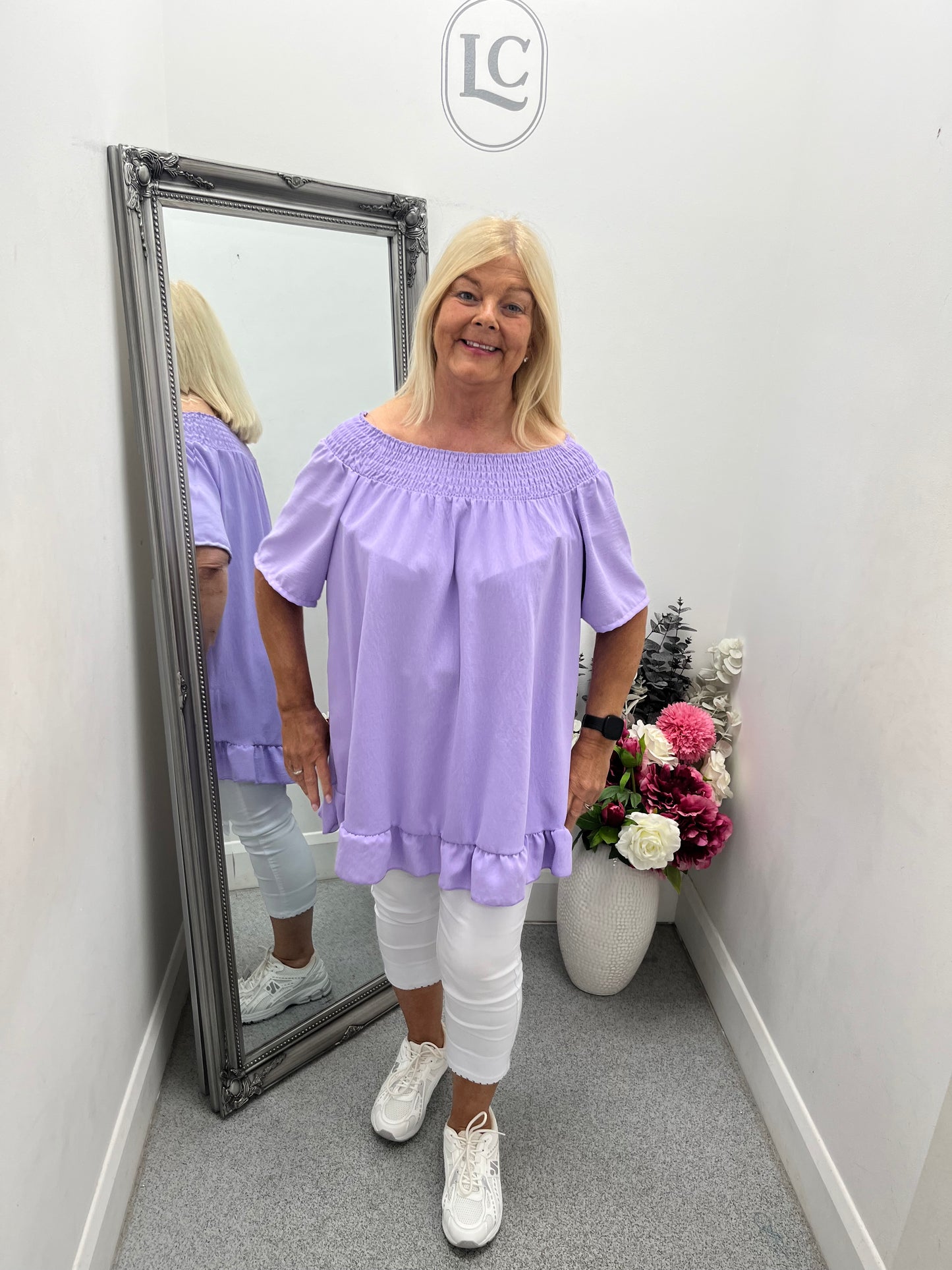 Orla Bardot Top in 5 colours