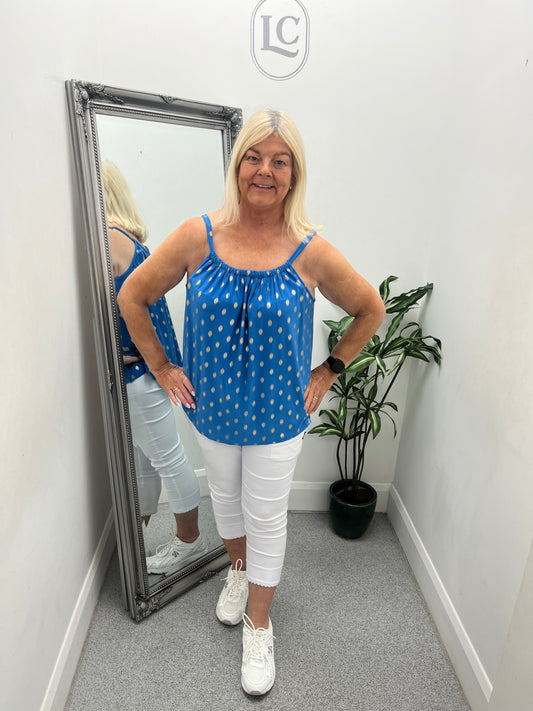 Evita Vest Top in 6 colours