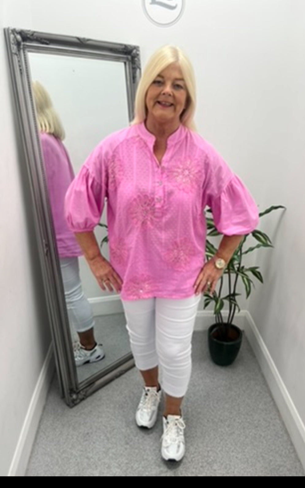 Sequin Front Shirt 5 colours