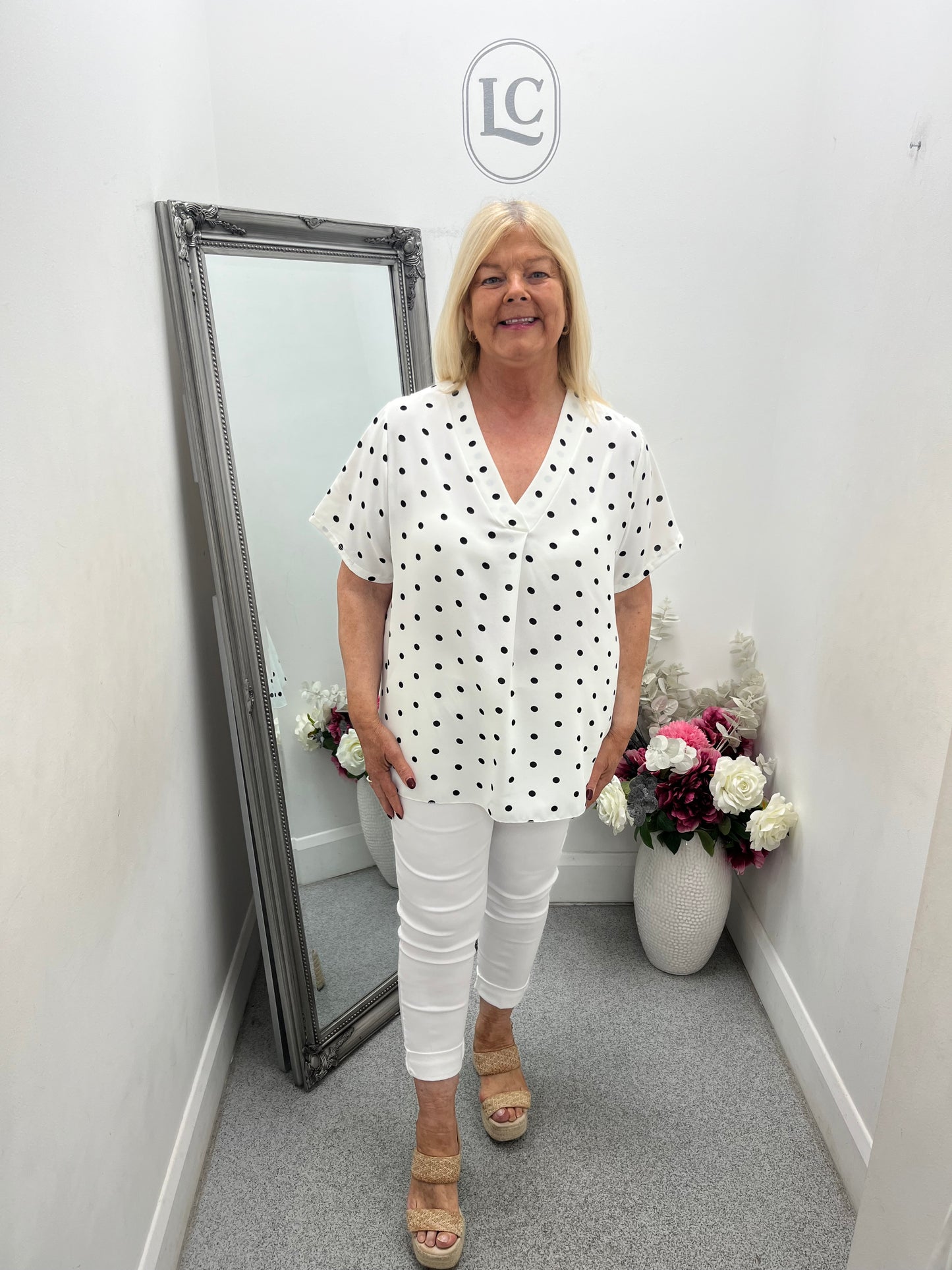 Polka Dot Top in 9 colours