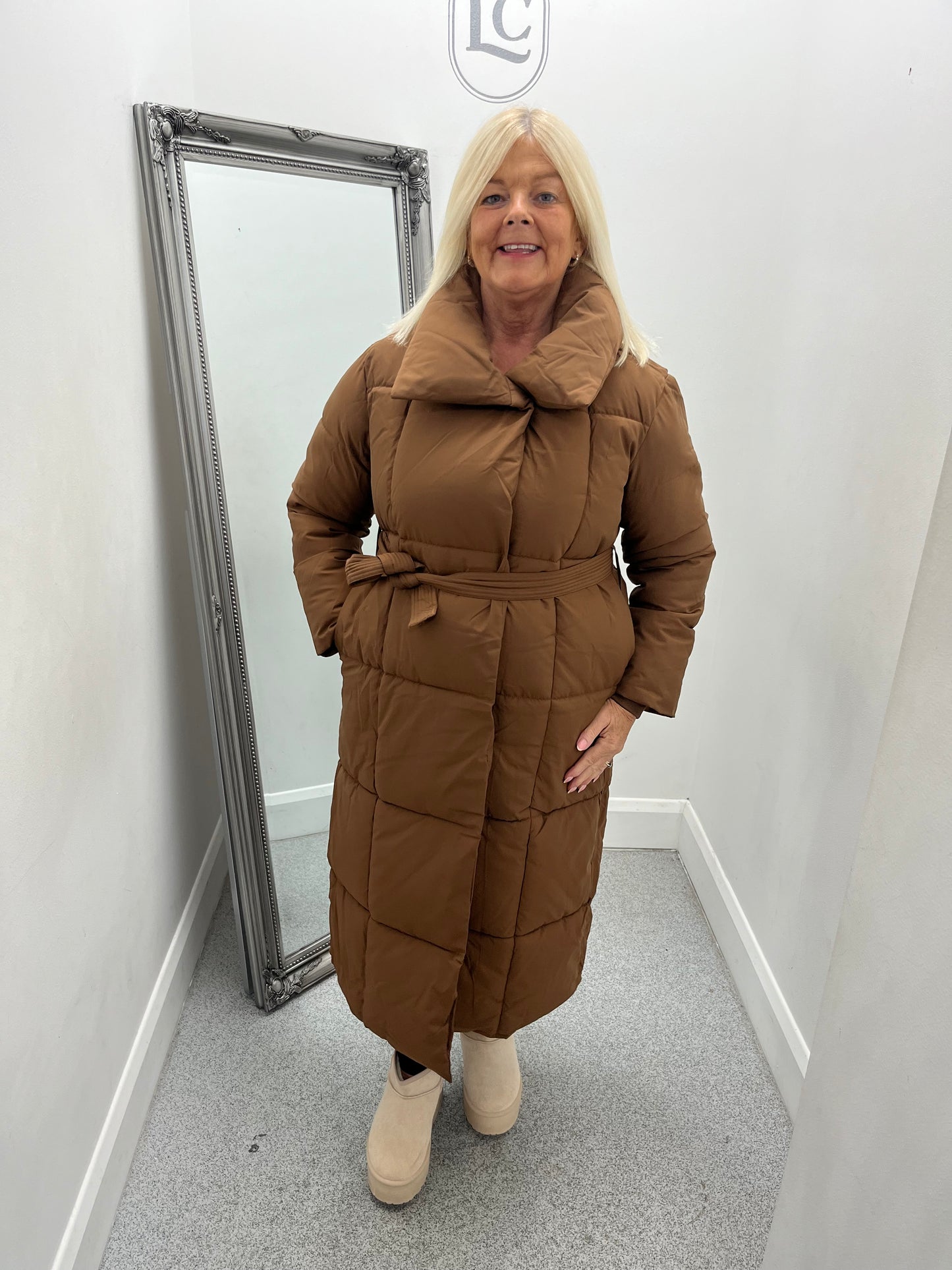 Longline Padded Coat