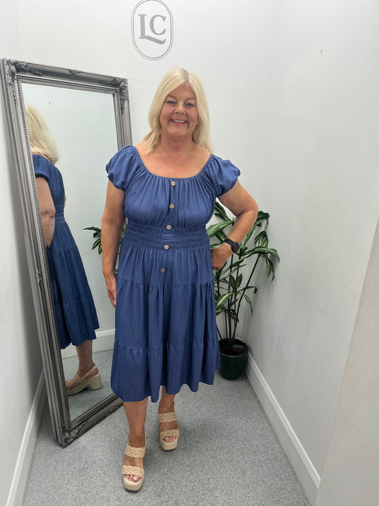 Bardot Denim Dress in 2 colours