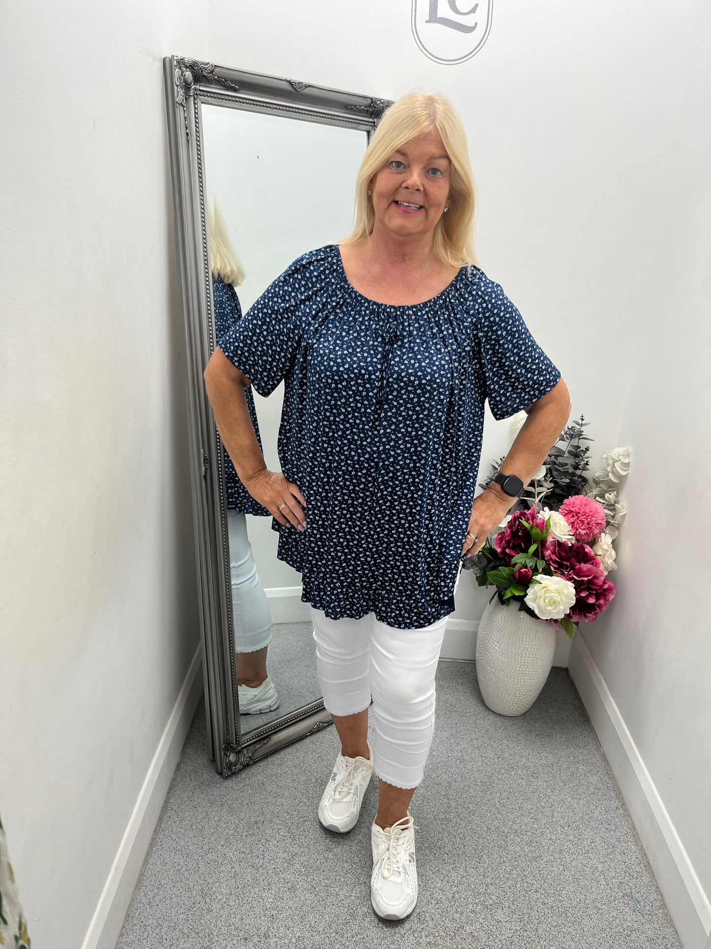 Daisy Print Top in 5 colours