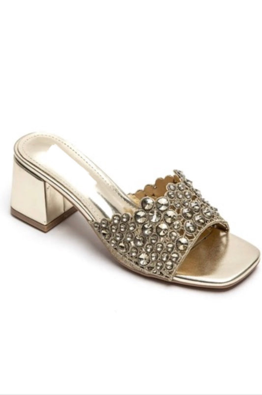 Gold Embellished Slider