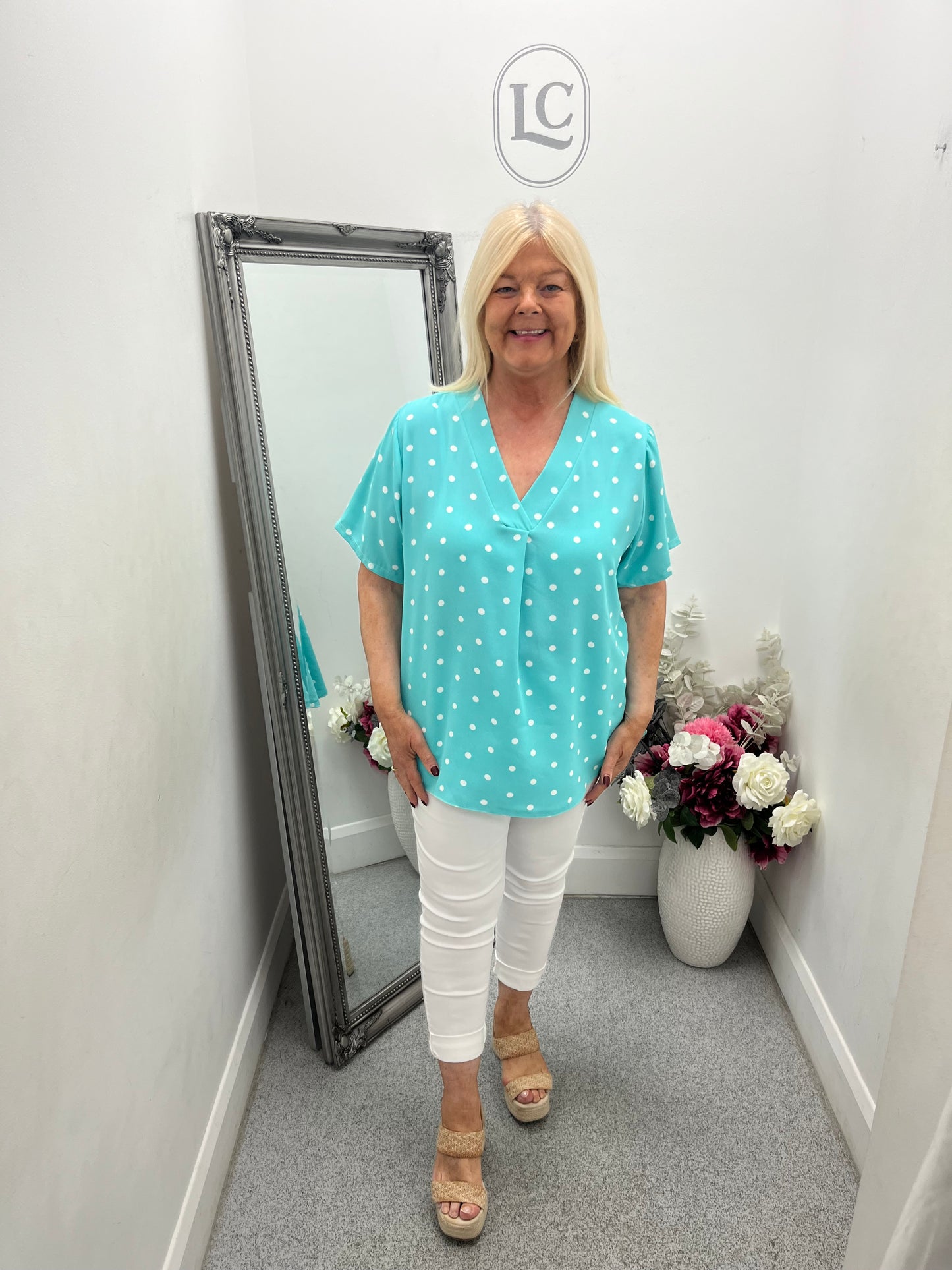 Polka Dot Top in 9 colours