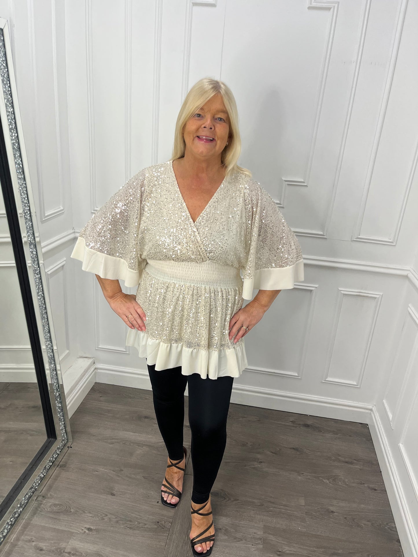 Melissa Sequin Top in 4 colours