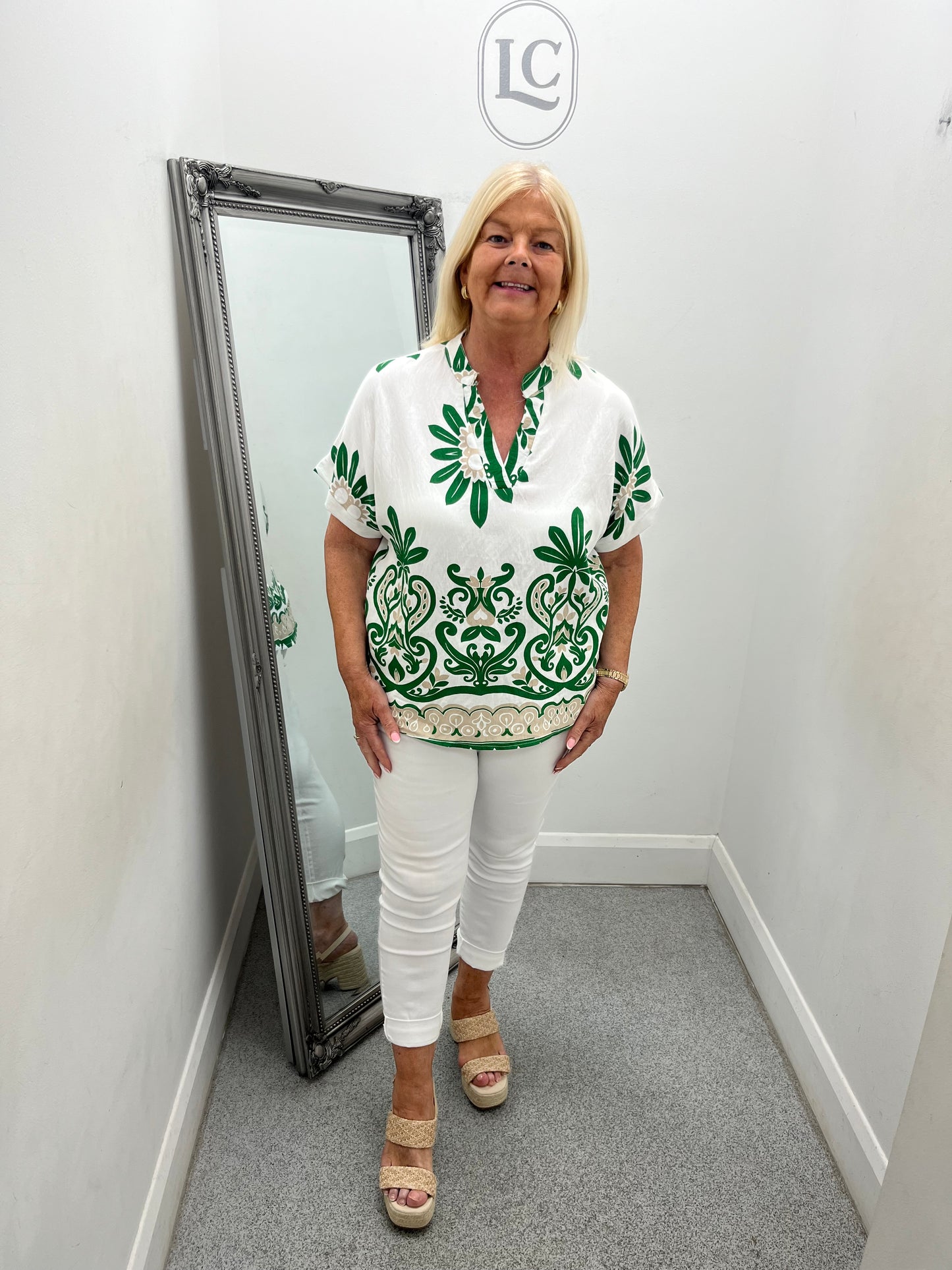 Annabelle Top in Green