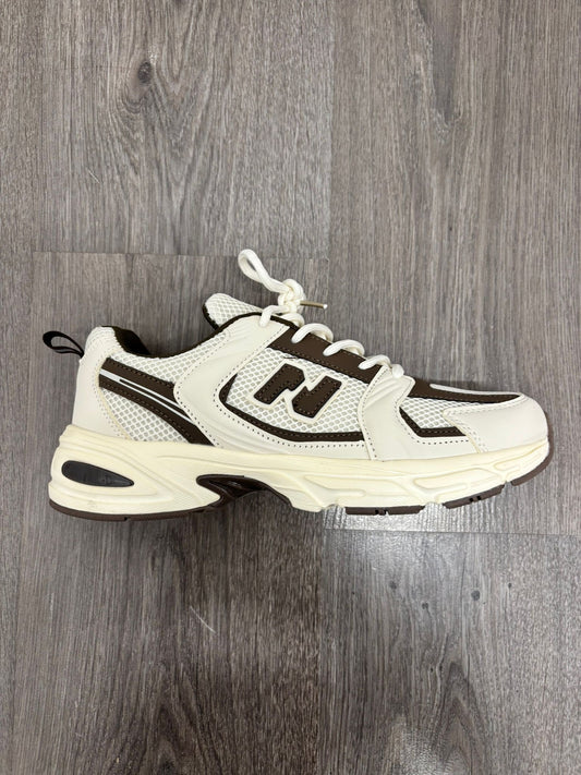 Beige/Brown Two Tone Trainer