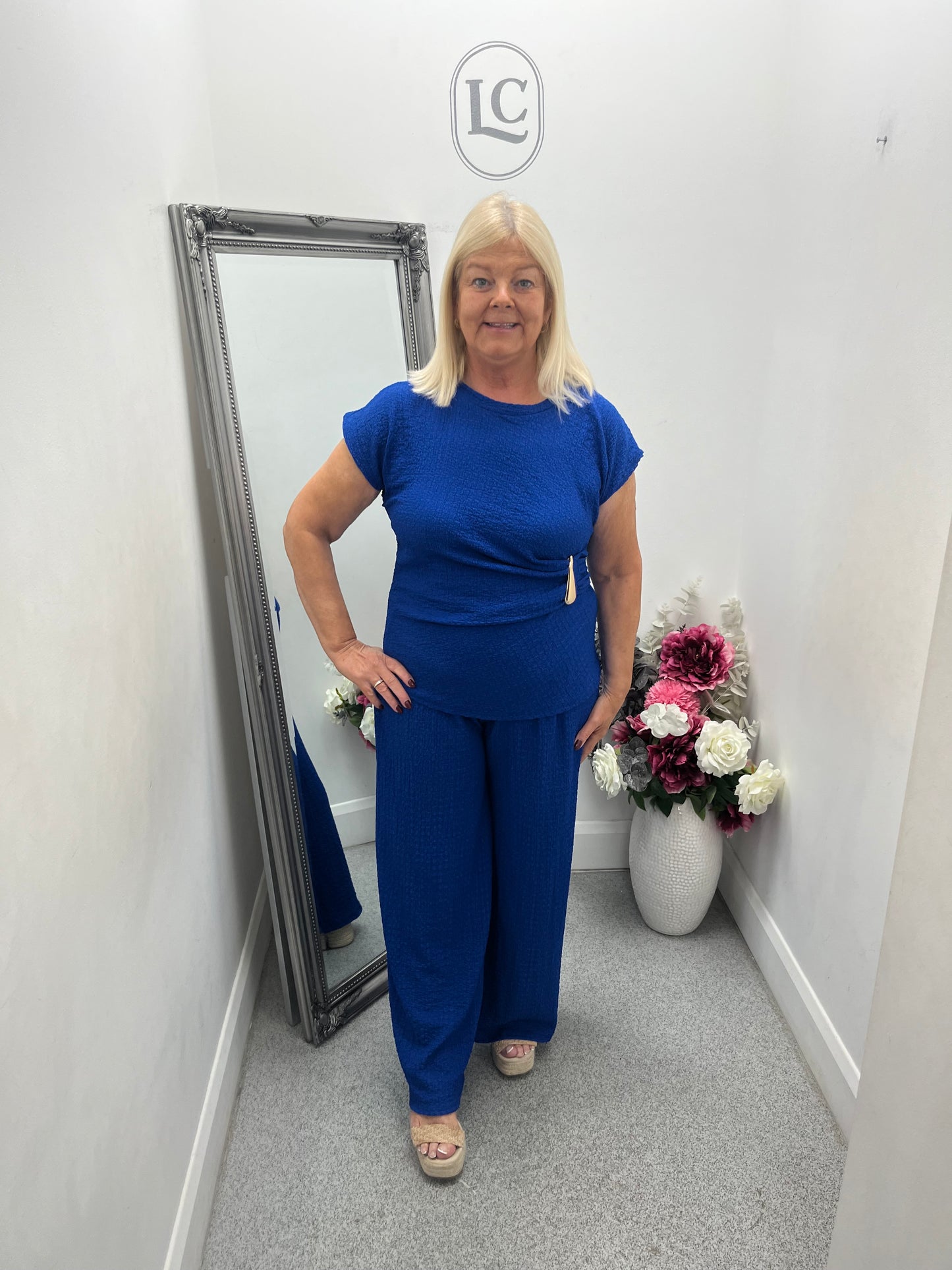 Jodie Top and Trouser Set in 10 colours