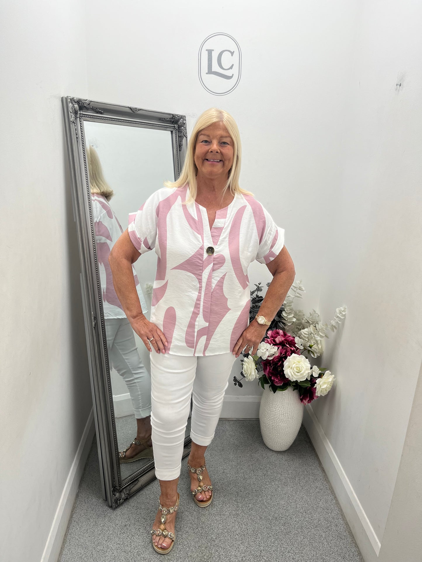 Splash Print Shirt in 10 colours