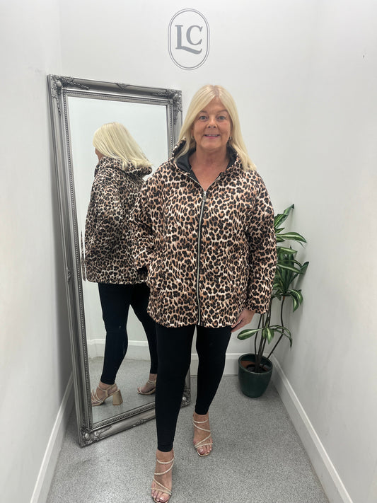 Animal Print Jacket