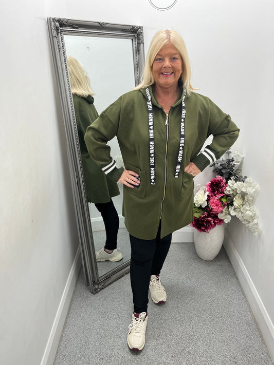 Cindy Zip Front Jacket in 5 colours