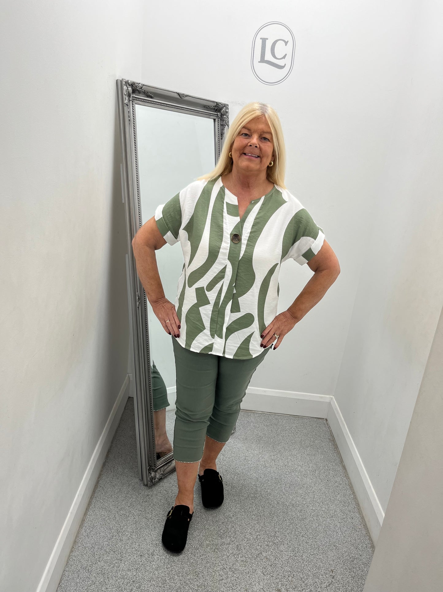 Splash Print Shirt in 10 colours