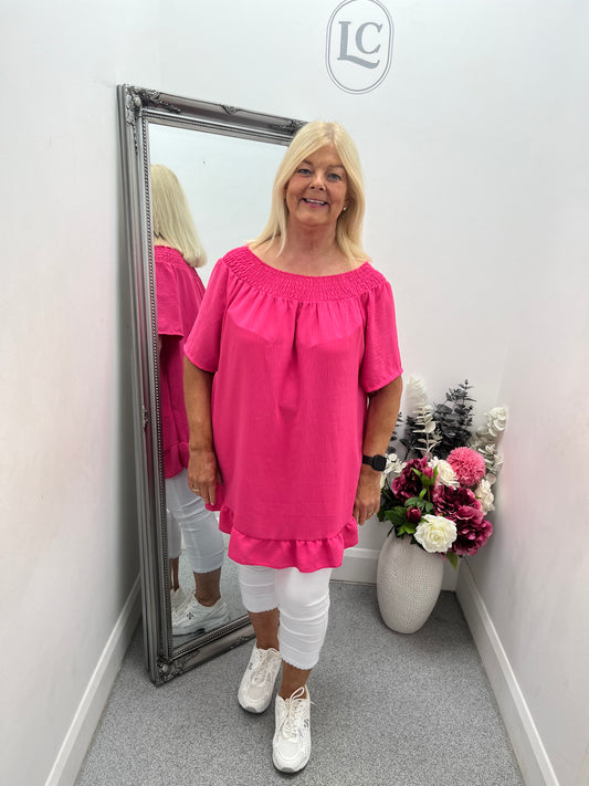 Orla Bardot Top in 5 colours
