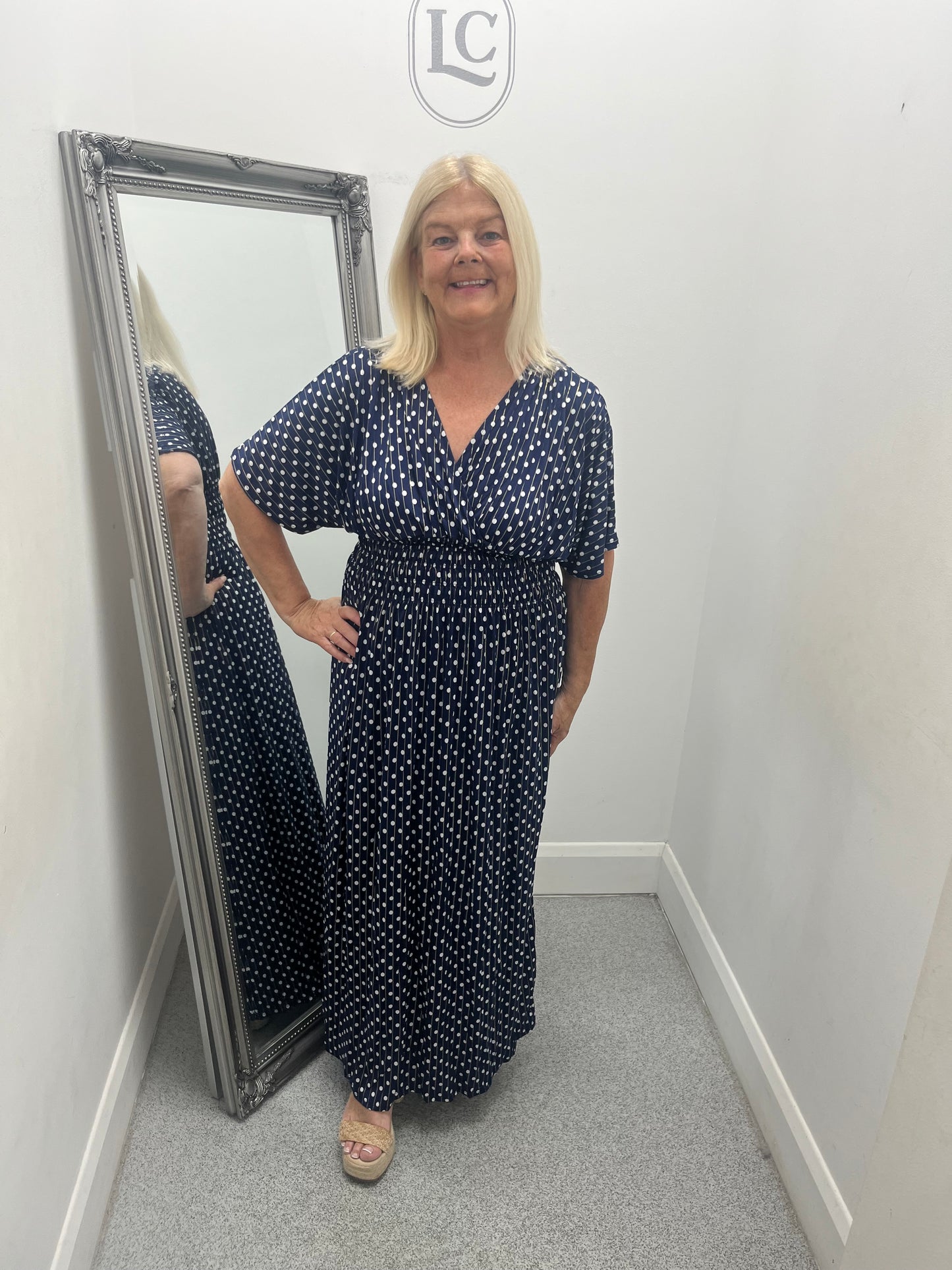Polka Dot Maxi Dress in 6 colours