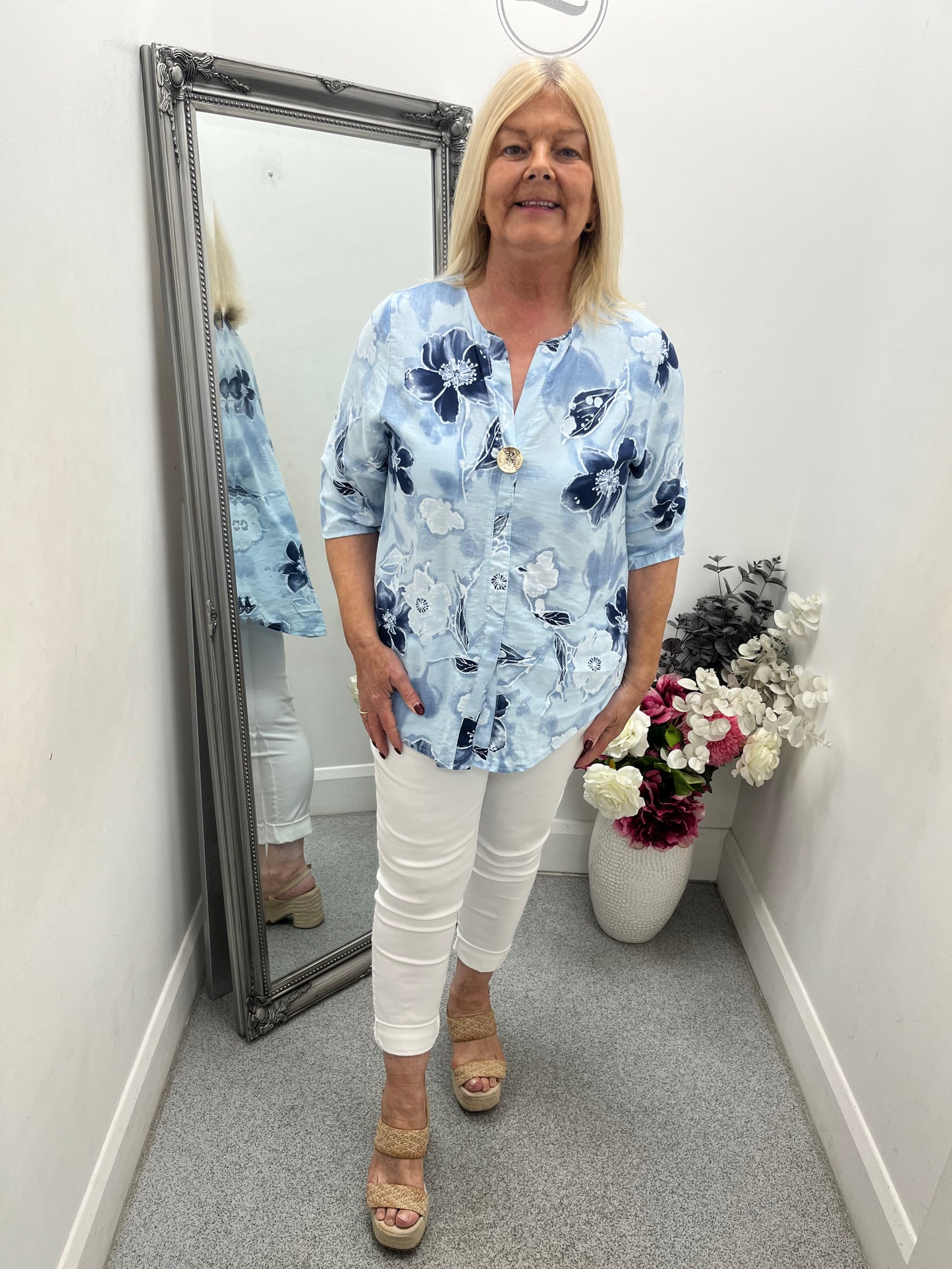 Amy Printed Shirt in 6 colours