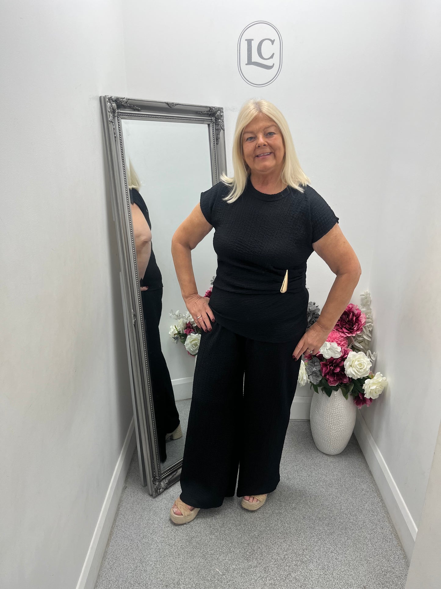 Jodie Top and Trouser Set in 10 colours