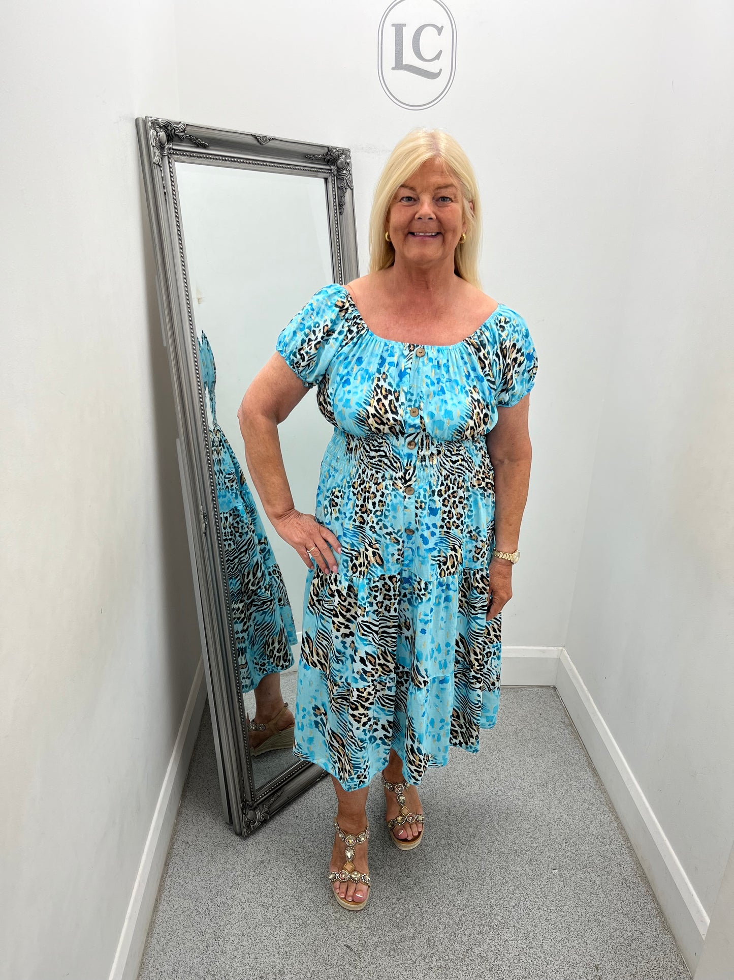 Bali Leopard Dress in 3 colours