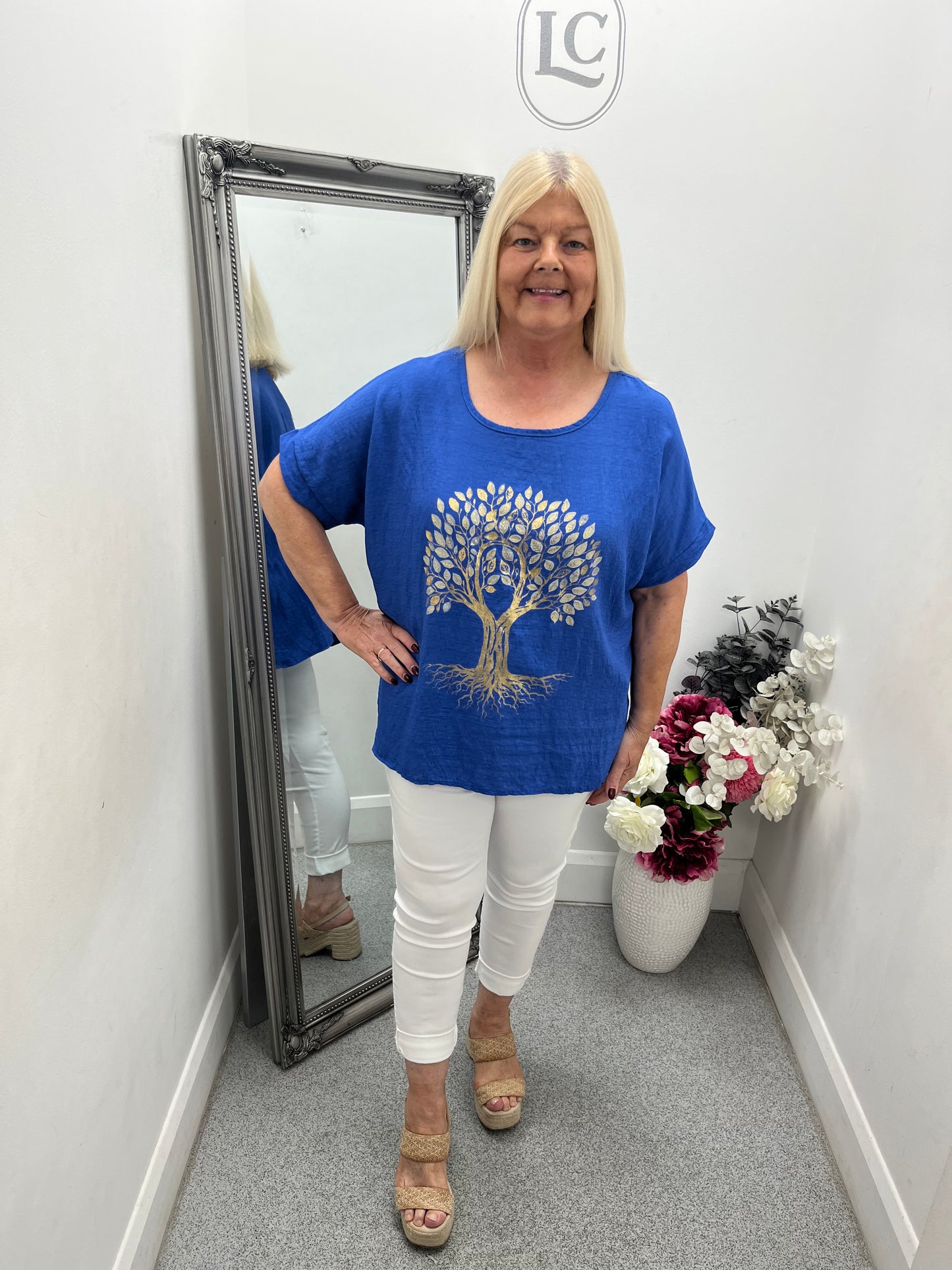 Printed Tree Top in 10 colours
