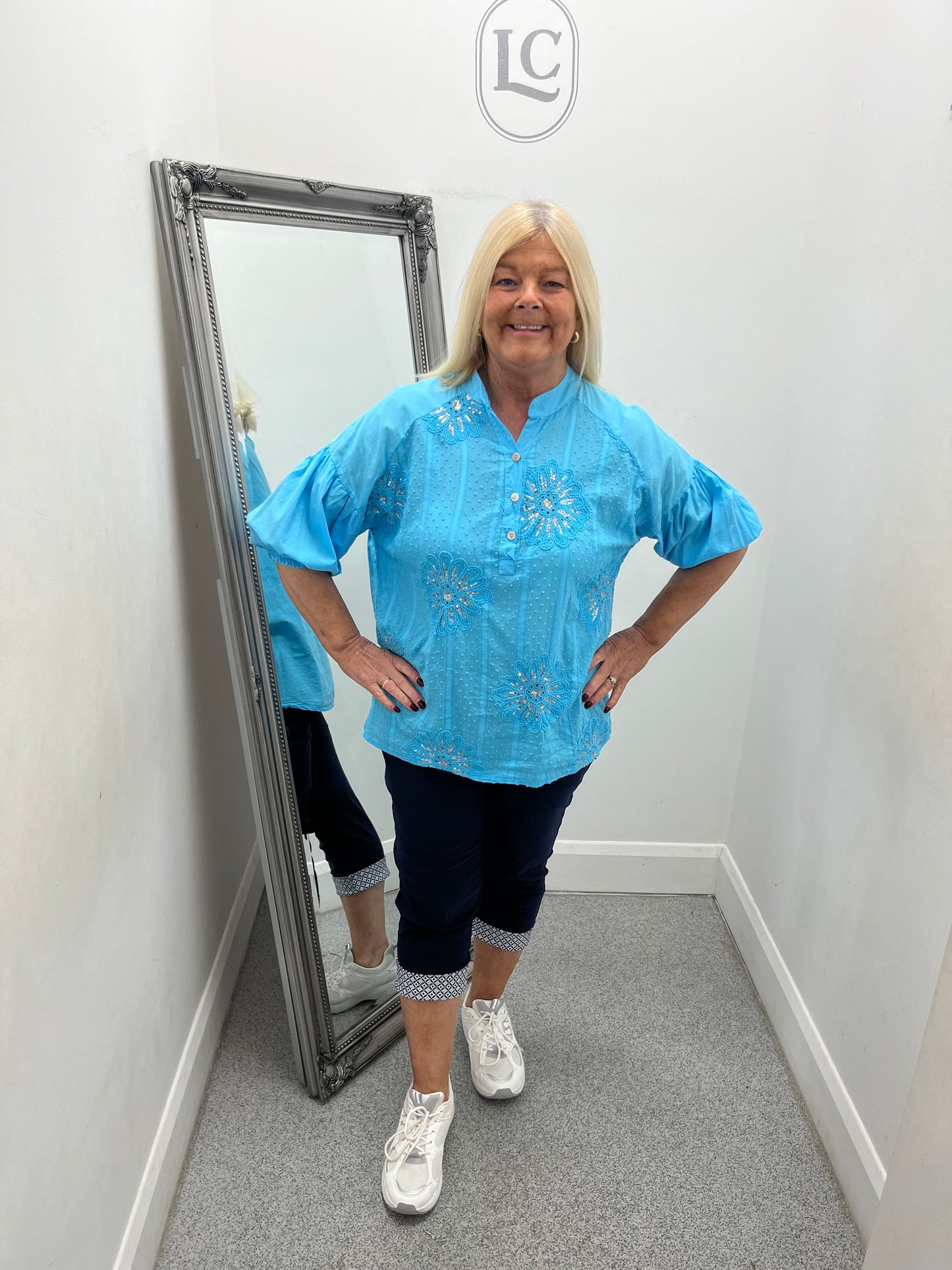 Sequin Front Shirt 5 colours