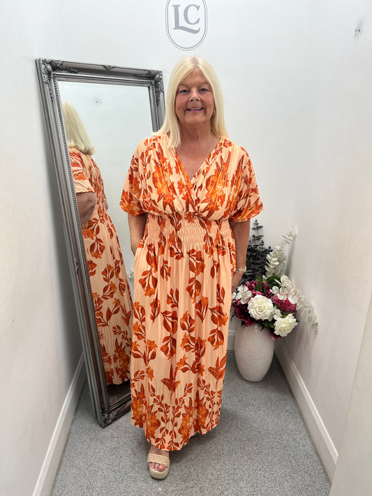 Gillian in orange
