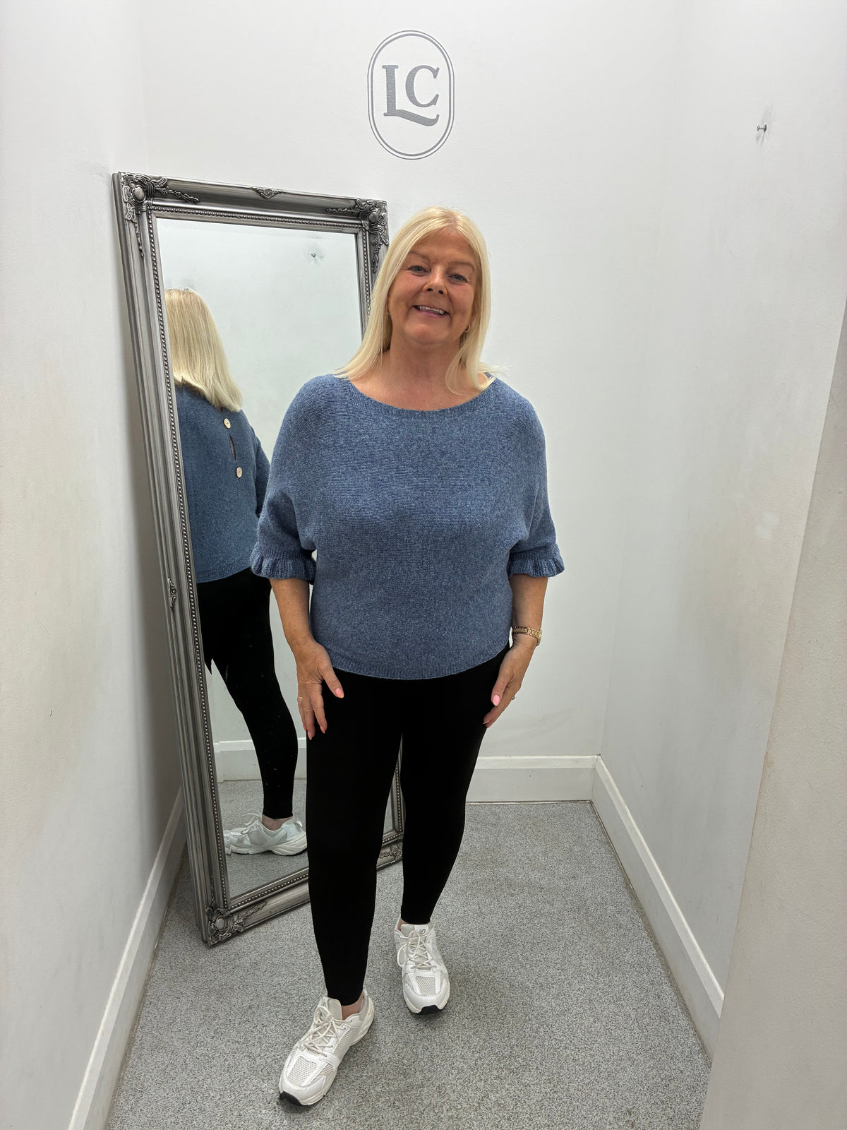 Button Back Jumper in 7 colours