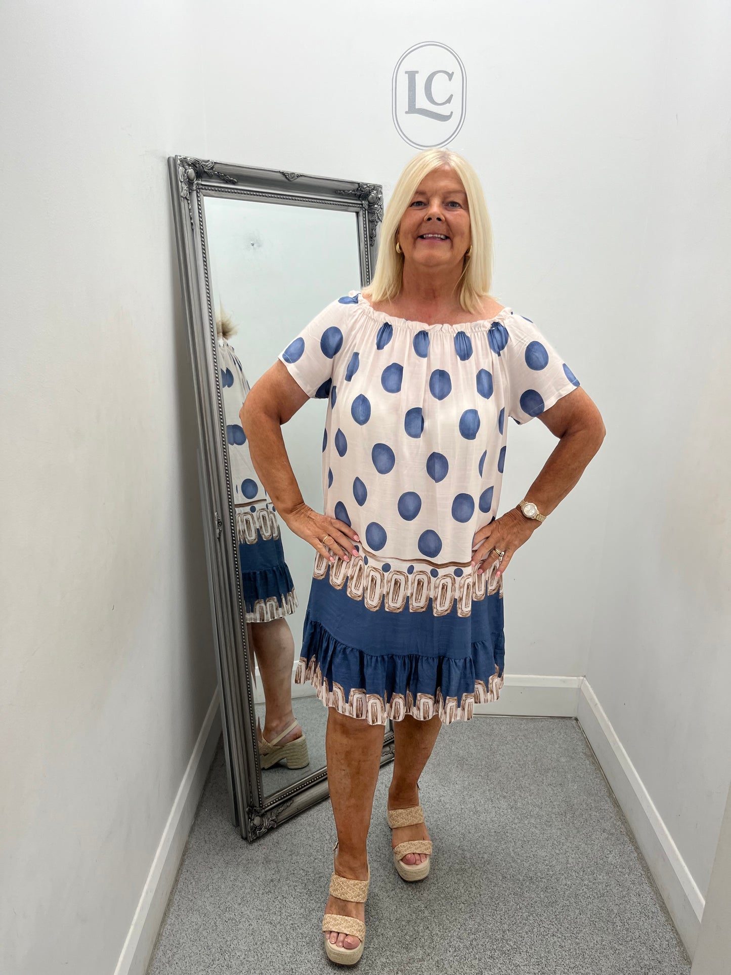 Marcella Polka Dot Dress in 5 colours