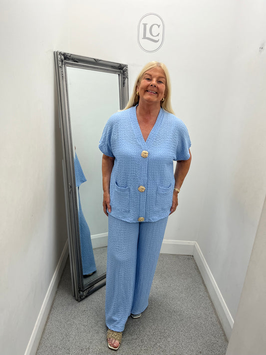 Sabrina Top and Trouser Co Ord in 10 colours