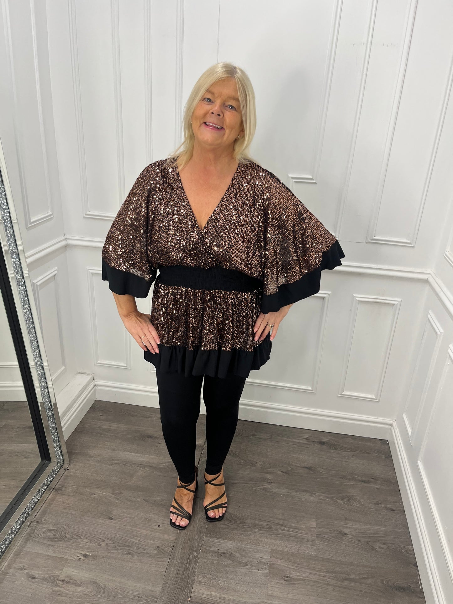 Melissa Sequin Top in 4 colours