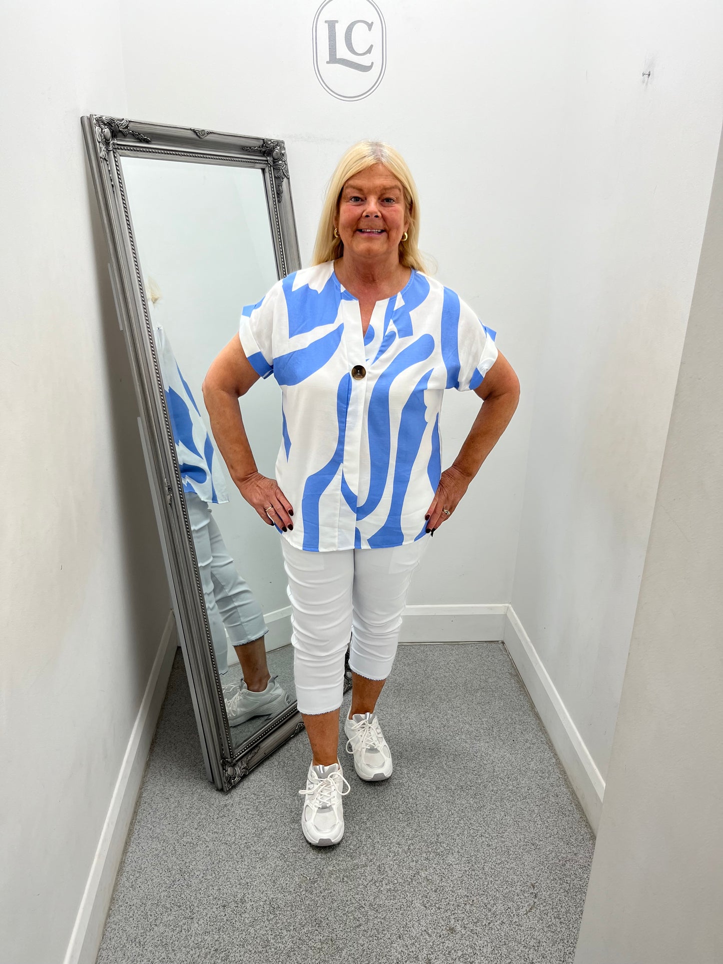 Splash Print Shirt in 10 colours