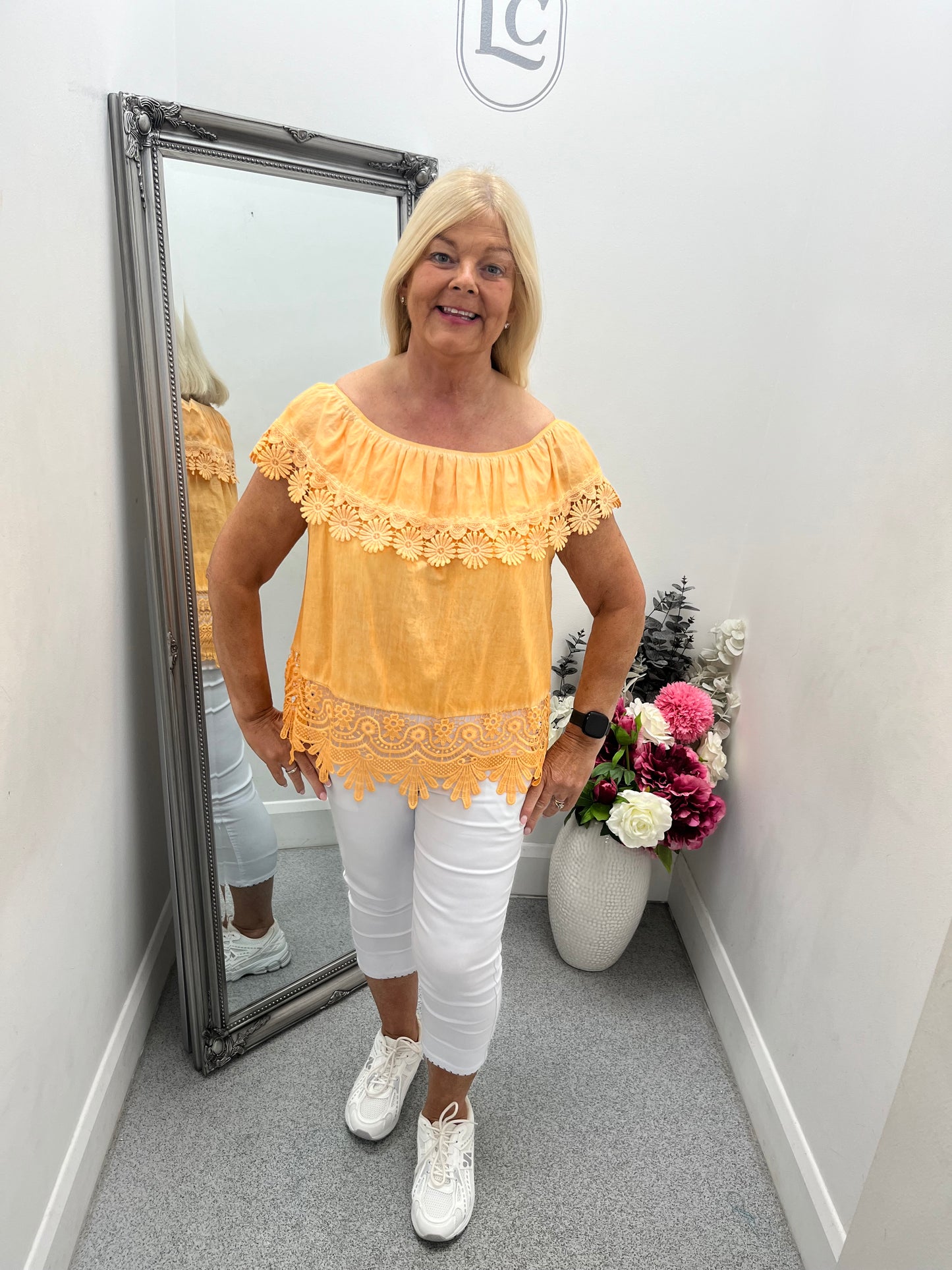 Jessica  Bardot Top in 5 colours