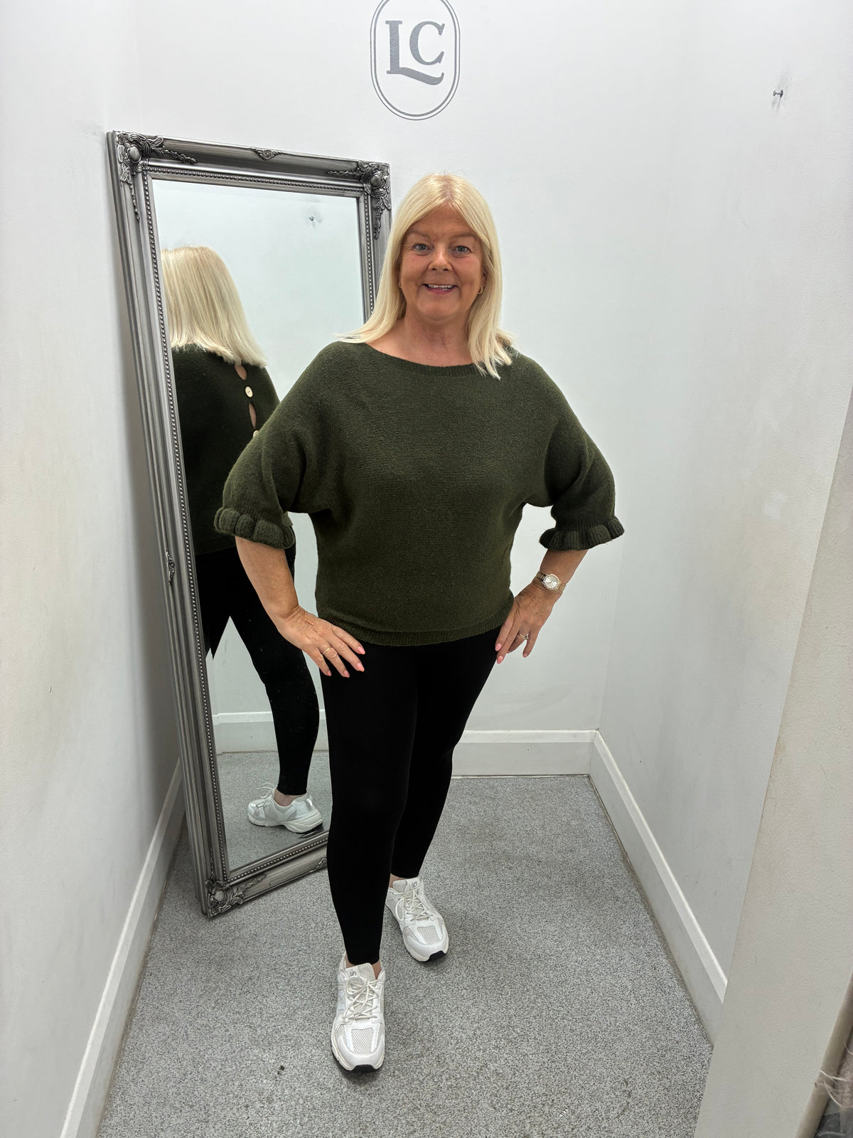 Button Back Jumper in 7 colours