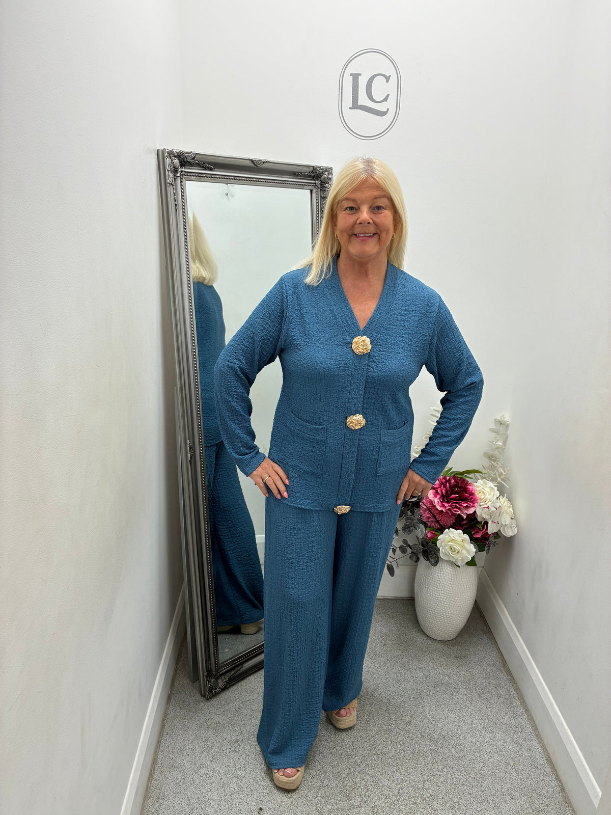 Sabrina long sleeve Co ord in 6 colours
