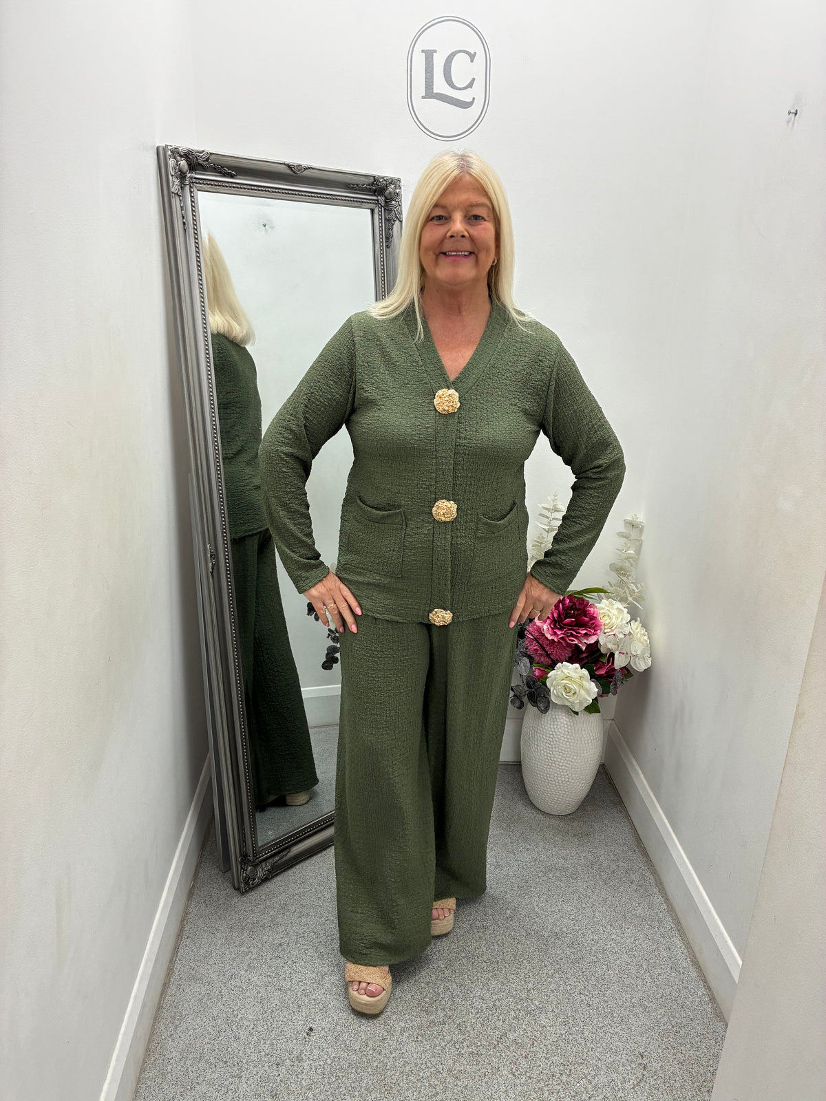 Sabrina long sleeve Co ord in 6 colours