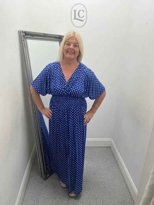 Polka Dot Maxi Dress in 6 colours