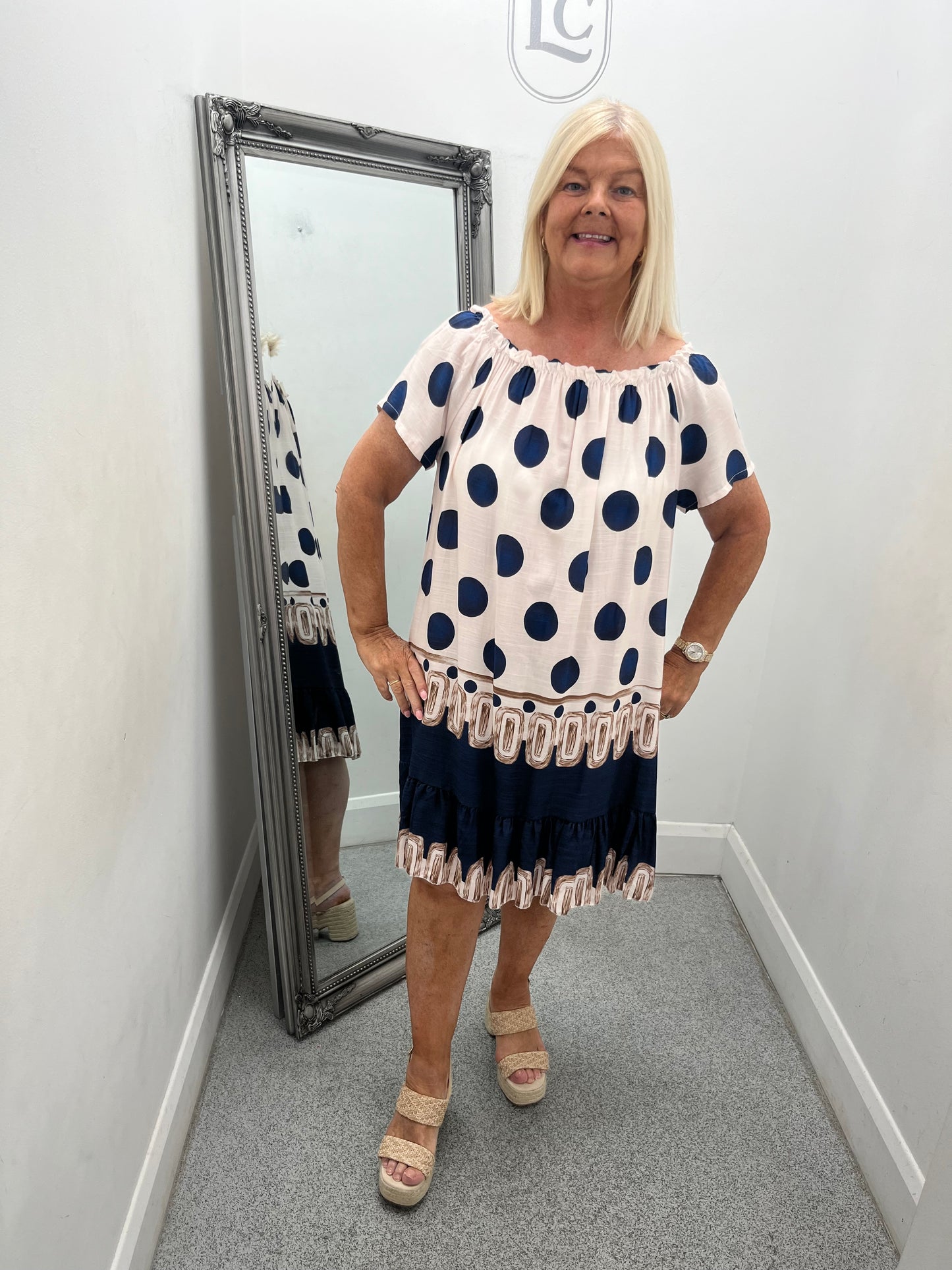 Marcella Polka Dot Dress in 5 colours