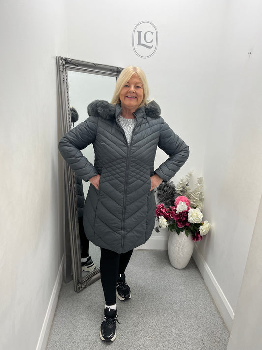 Jenny Hooded Coat in 4 colours