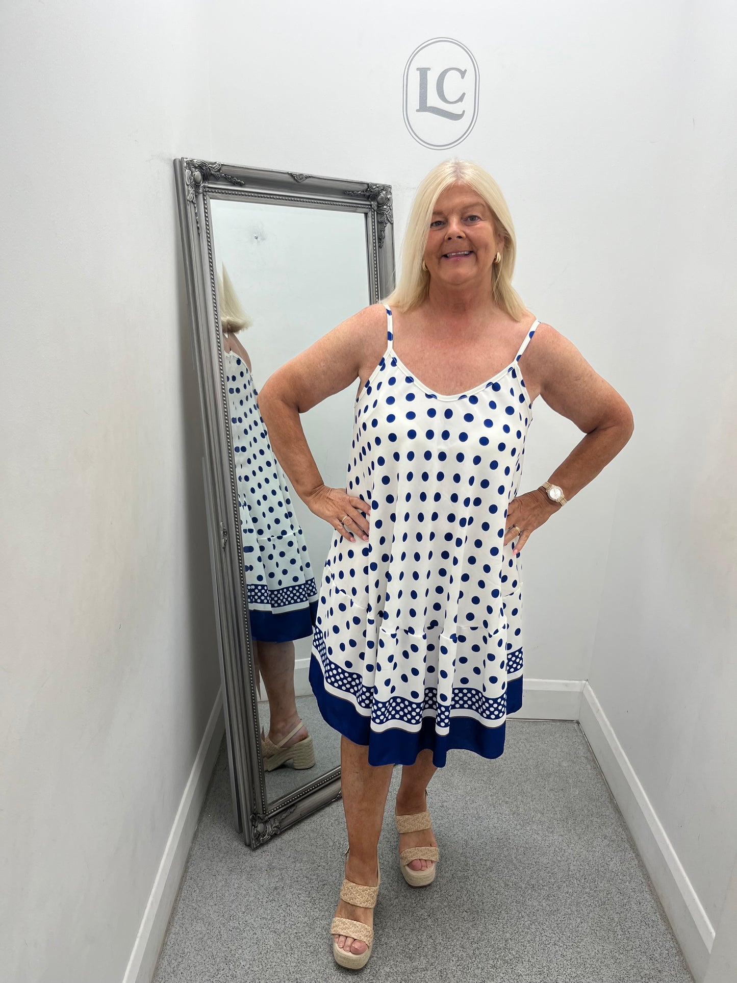 String Polka Dress in 5 colours
