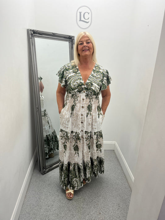 Printed Maxi Dress 3 colours