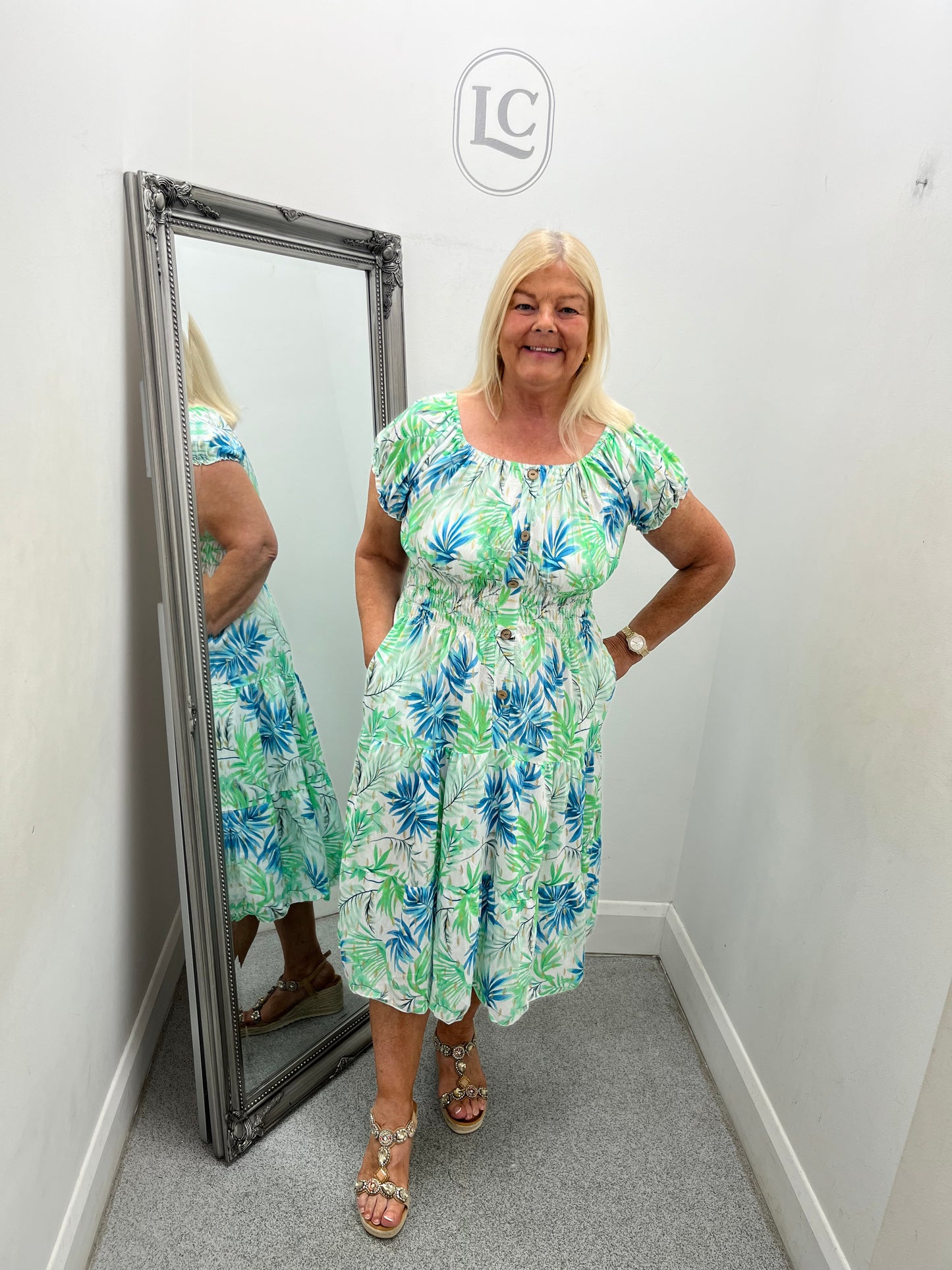 Judy in Green