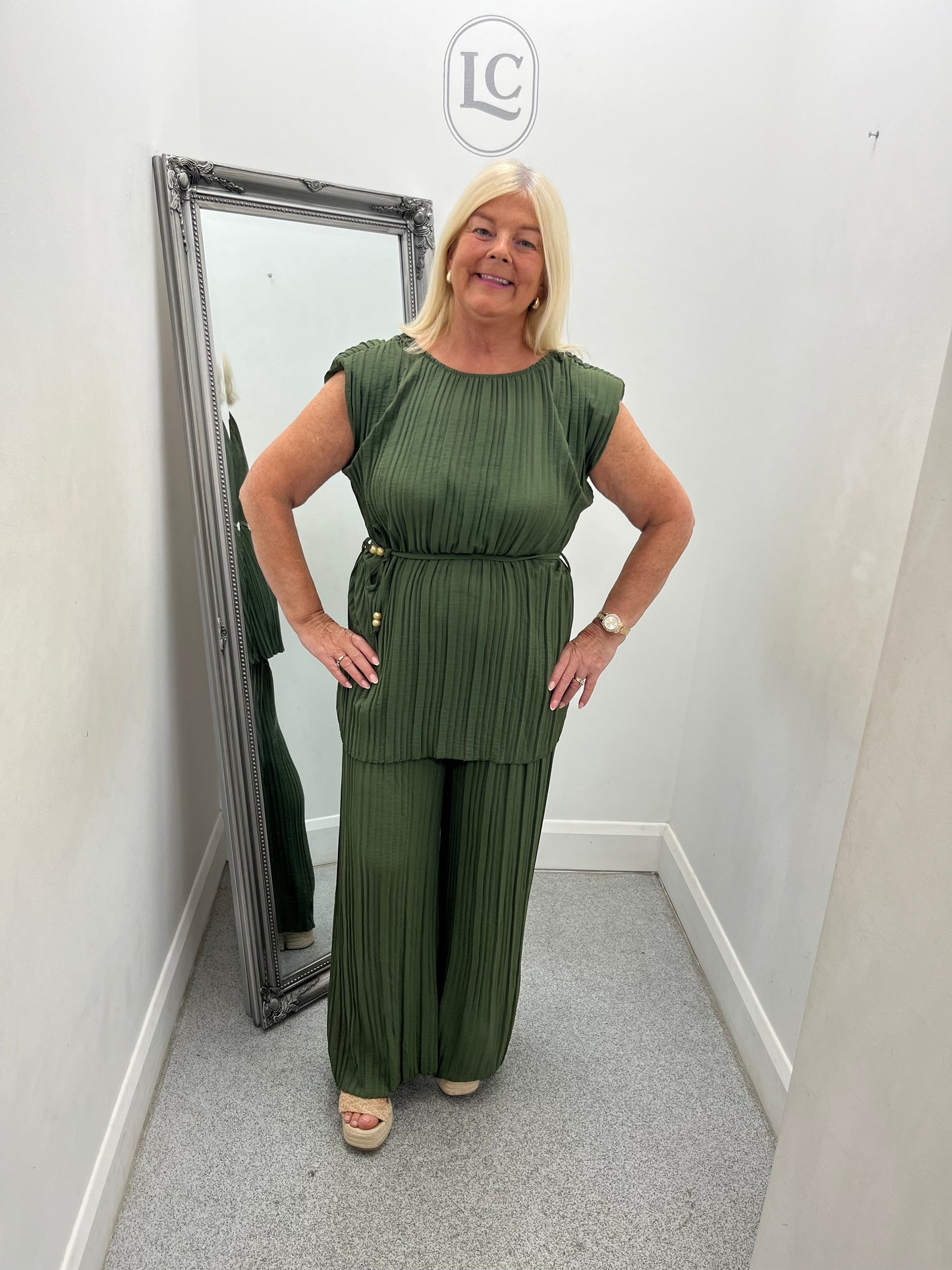 Chloe Pleated Set in 9 colours