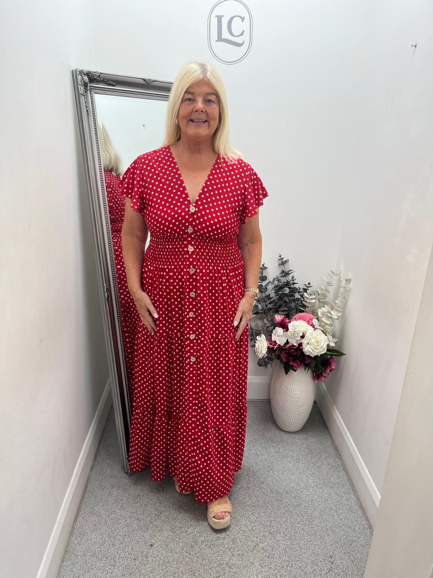 Maxi Polka Dot Dress 6 colours