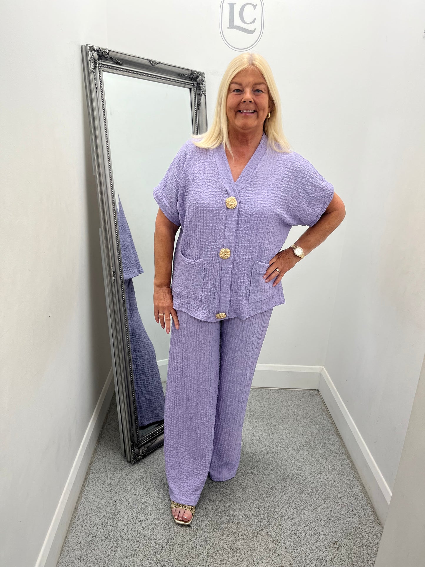 Sabrina Top and Trouser Co Ord in 10 colours