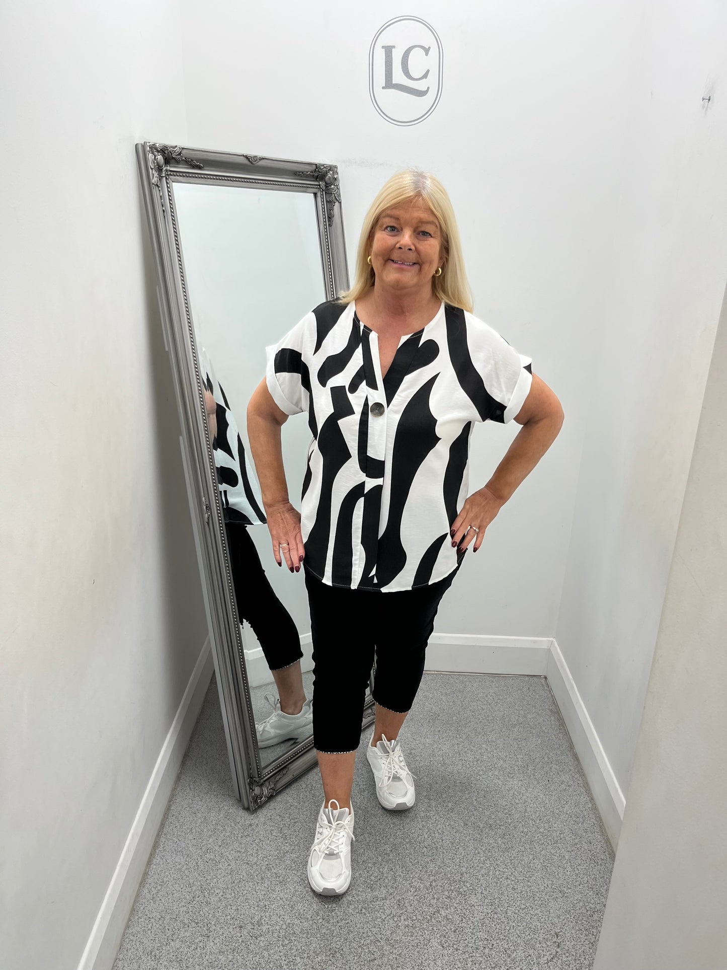 Splash Print Shirt in 10 colours