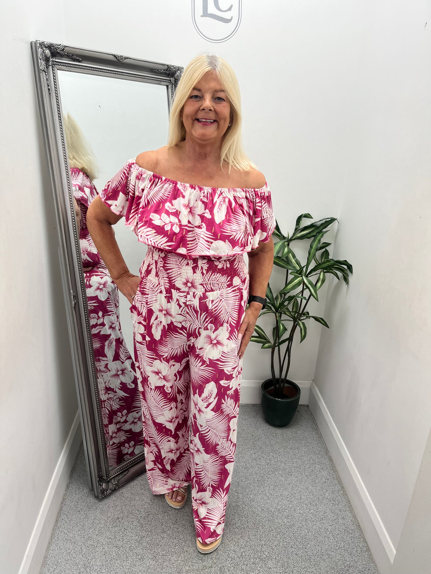 Bardot Printed Jumpsuit
