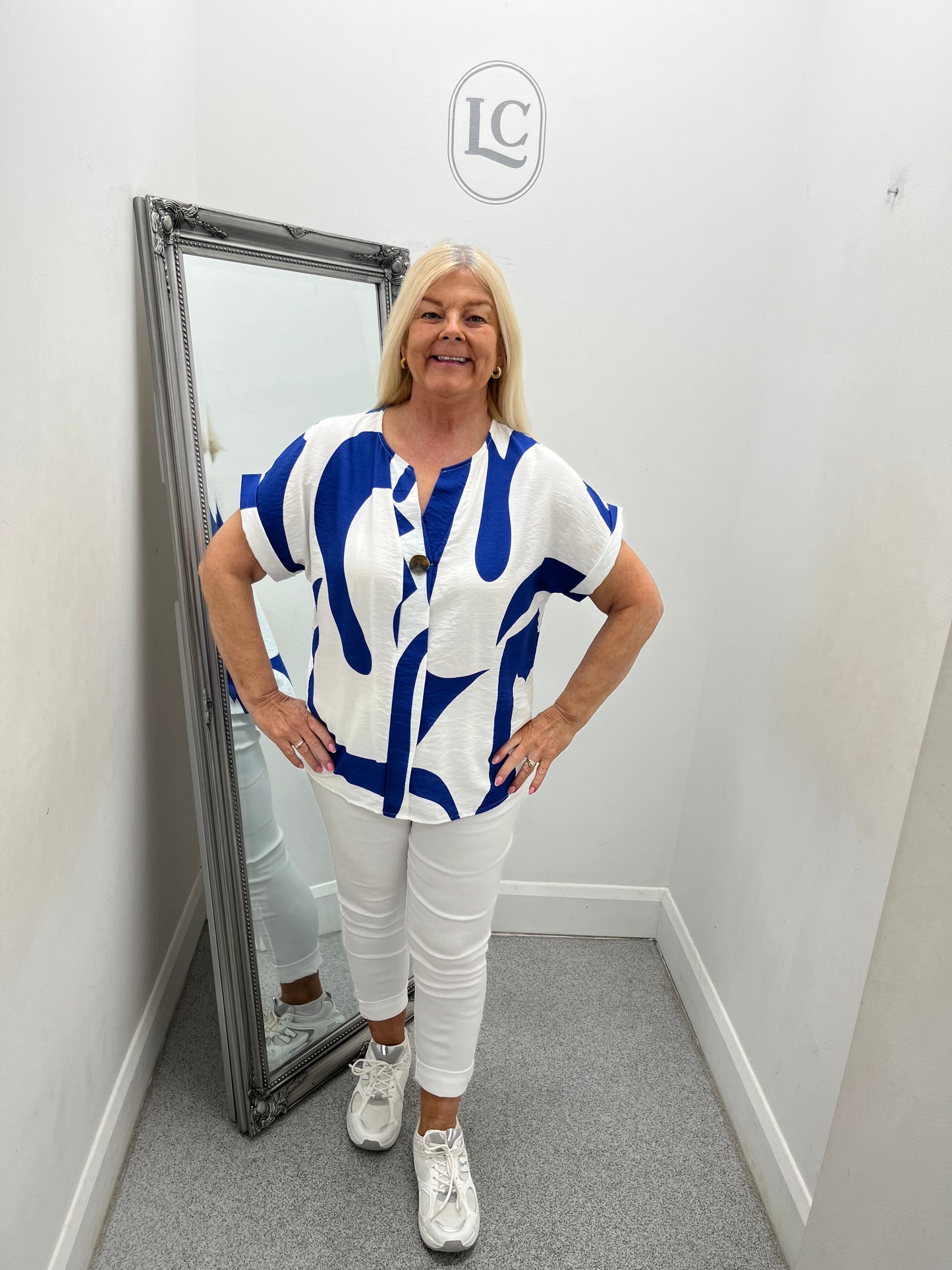 Splash Print Shirt in 10 colours